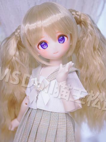 BJD Wig Hair Double Ponytail for YOSD/MSD/SD Size Ball-jointed Doll