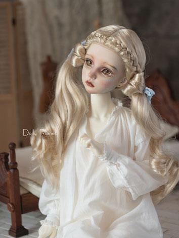 BJD Wig Bunches Double Ponytail for SD Size Girl Ball-jointed Doll
