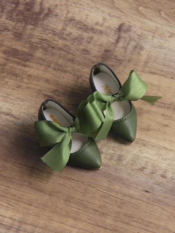 BJD Shoes High heels with Bow for MSD Size Ball-jointed Doll
