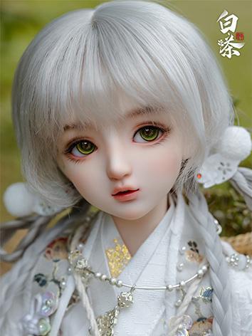 BJD Chinese Tea Series White Tea 55cm Girl Ball-jointed Doll