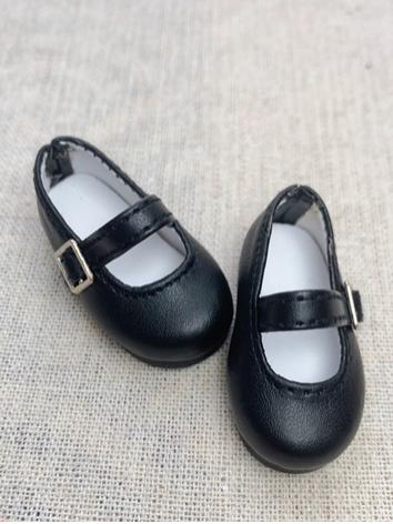 BJD Shoes Leather Single Buton for MSD/YOSD Size Ball-jointed Doll