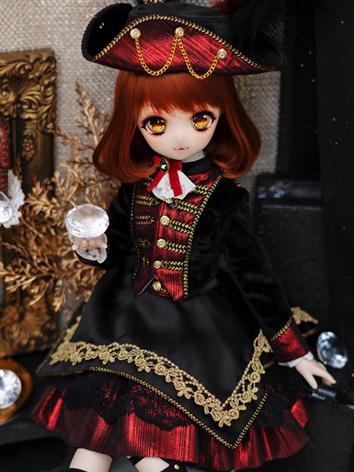 BJD Clothes Pirates of the Covenant DollHearts Dress Suit for MSD Size Ball Jointed Doll