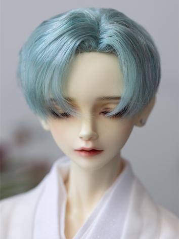 BJD Wig Style Short Side Parting Hair for MSD SD Size Ball Jointed Doll