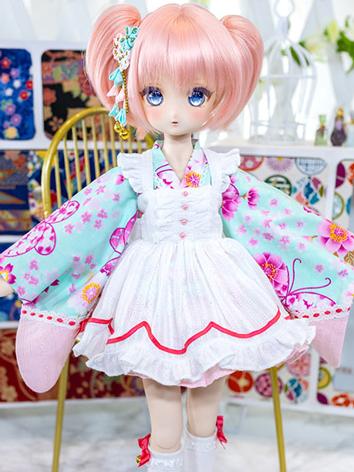 BJD Clothes Kimono Suit for MSD MDD Size Ball Jointed Doll