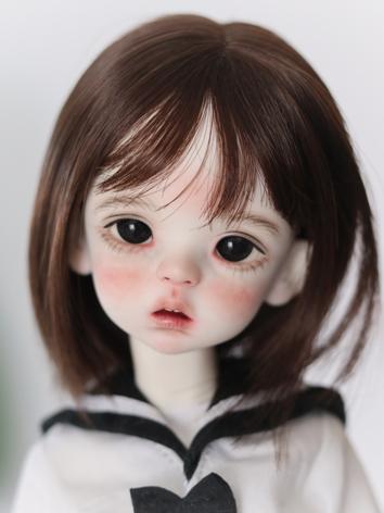 BJD Wig Straight Shoulder Long Hair for MSD YOSD Size Ball Jointed Doll