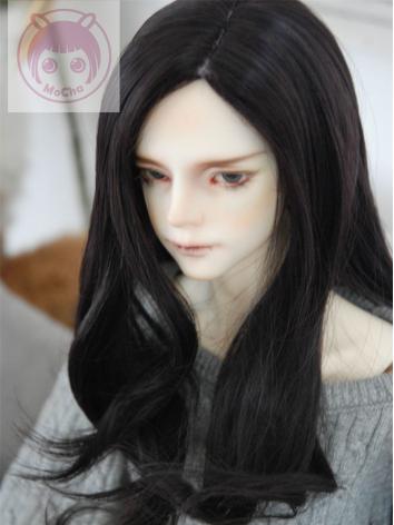 BJD Wig Long Curly Men Women Hair for SD/YOSD Size Ball Jointed Doll