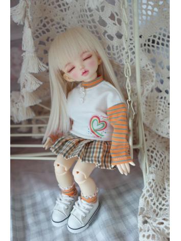 BJD Baby Clothes School Style Blouse for MSD YOSD Size Ball Jointed Doll