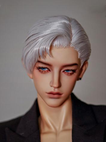BJD High Temperature Silk Wig Handsome Male Short Hair for SD Size Ball Jointed Doll