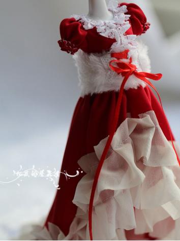 BJD Baby Clothes Christmas for SD MSD YOSD Size Ball Jointed Doll
