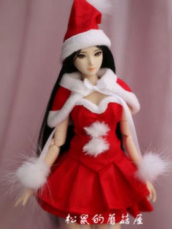BJD Baby Dress Christmas Celebration for SD MSD YOSD Size Ball Jointed Doll