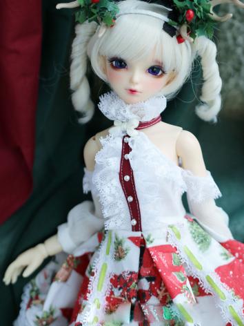 BJD Doll clothes Christmas for SD MSD YOSD DSD Size Ball Jointed Doll