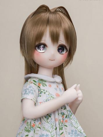 BJD Wig High Temperature Silk  Wolf Fake Hair for SD Size Ball Jointed Doll