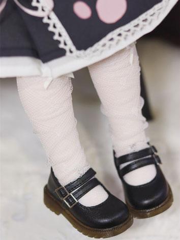 BJD Doll Beef Tendon Soles Small Leather Shoes for MSD Size Ball Jointed Doll