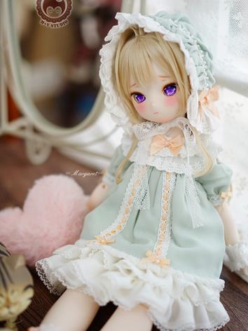 BJD Clothes Lovely Baby Western Dress Suit for MSD MDD Size Ball Jointed Doll