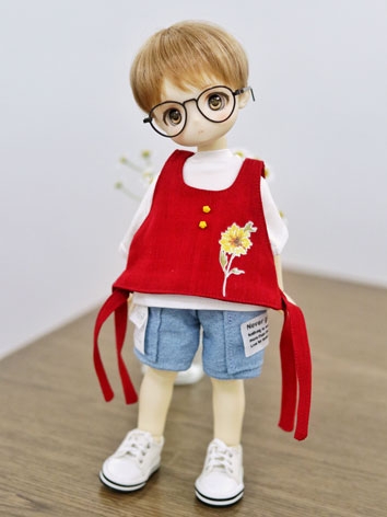 BJD Doll Clothes T-shirt Vest for YOSD Size Ball Jointed Doll