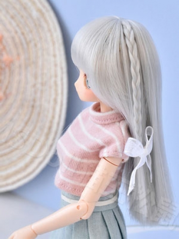 BJD Doll Cute Wig for 1/8 Size Ball Jointed Doll