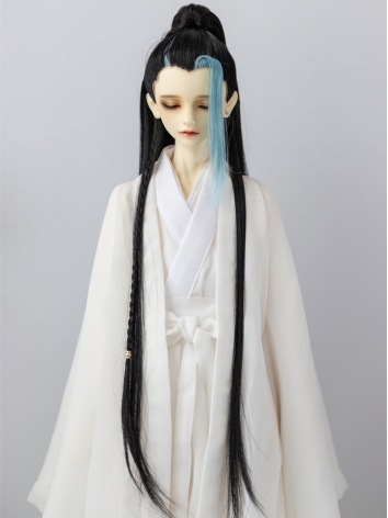 BJD Doll Wig High Temperature Silk Antique Hair for SD Size Ball Jointed Doll