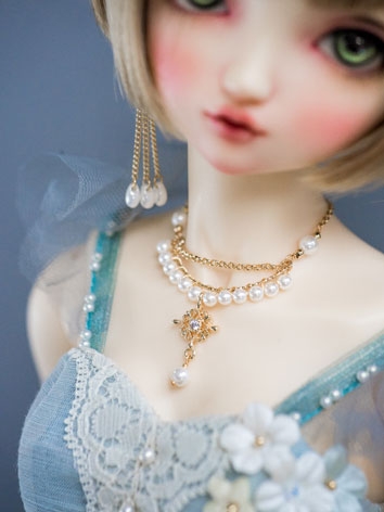 BJD Doll Accessories Bowknot Necklace for SD/SD16/SD17 girl Ball Jointed Doll
