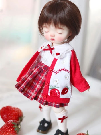 BJD Doll Clothes Shirt Skirt for YOSD Size Ball Jointed Doll