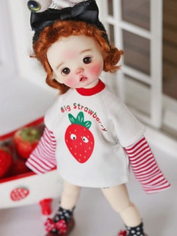 BJD Doll Long Sleeved T-shirt for MSD/YOSD Size Ball Jointed Doll
