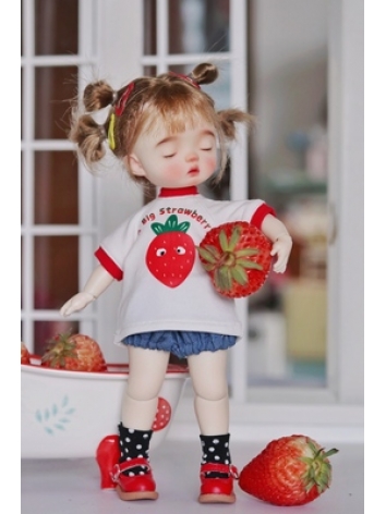 BJD Doll Short Sleeved T-shirt for MSD/YOSD Size Ball Jointed Doll