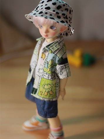 BJD Doll Clothes Shorts Vest Hat Bag T-shirt Socks for YOSD Size Ball Jointed Doll