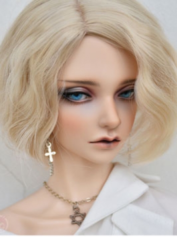 BJD Wig Fashionable Hot Silk Short Curly Hair for MSD/YOSD Size Ball Jointed Doll