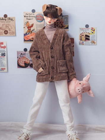 BJD Doll Clothes Coat Trousers Shirt T003 for MSD/SD/70cm/75cm Size Ball Jointed Doll