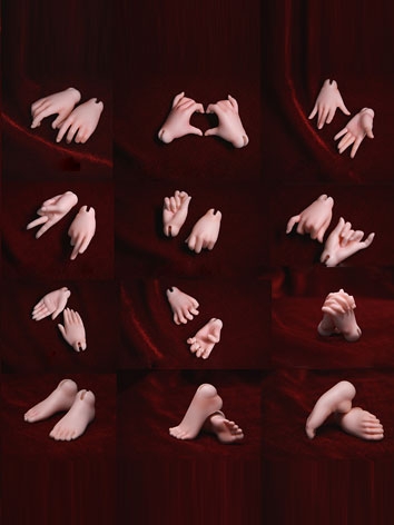 BJD Special Hands Fit for 4...