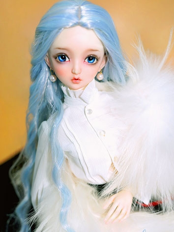 BJD Wig  High Temperature Silk Big Curly Hair for SD Size Ball Jointed Doll