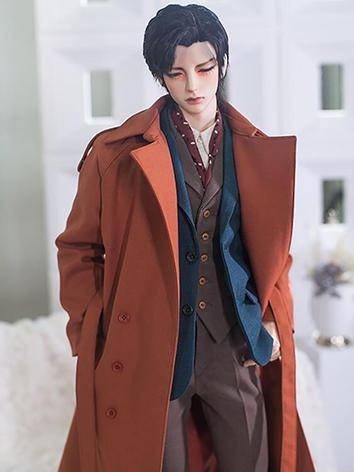 BJD Clothes Wind Coat for SD/70cm/75cm/80cm Size Ball-jointed Doll