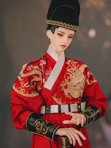 BJD Clothes Ancient Male Costume Wedding Set for SD/70cm/75cm Size Ball-jointed Doll
