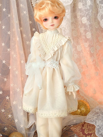BJD Clothes Vintage Pajamas for MSD/MDD Size Ball-jointed Doll