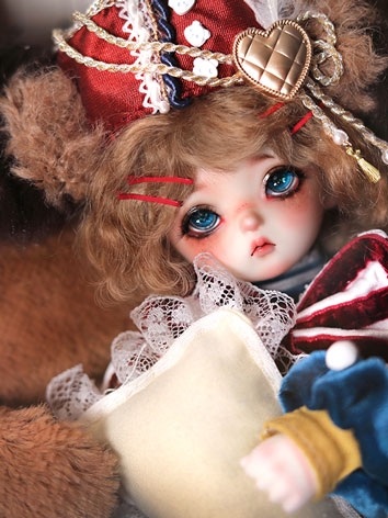 BJD Wig Brown Basic Hair for Tami for YOSD Size Ball-jointed Doll