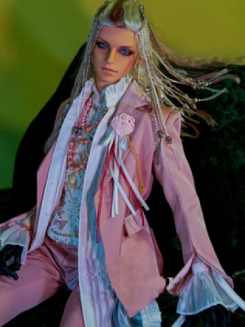 BJD Clothes Peach Blossom 2.0 Version Male Suit for SD/70cm/75cm Size Ball-jointed Doll