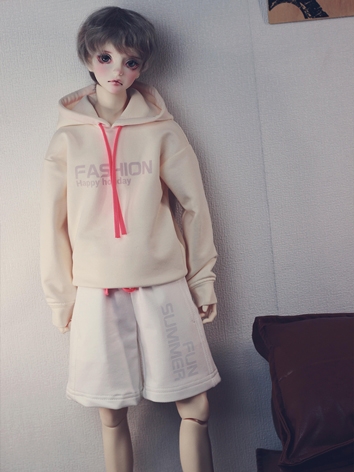 BJD Clothes Hoodie with Hat for ID75 Size Ball-jointed Doll