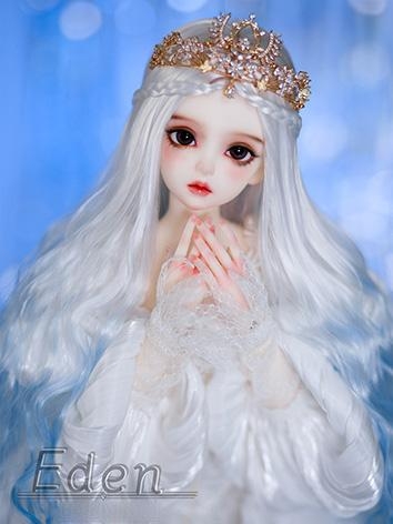 BJD Wig Princess Braids Color Changing Hair for SD MSD Size Ball-jointed Doll