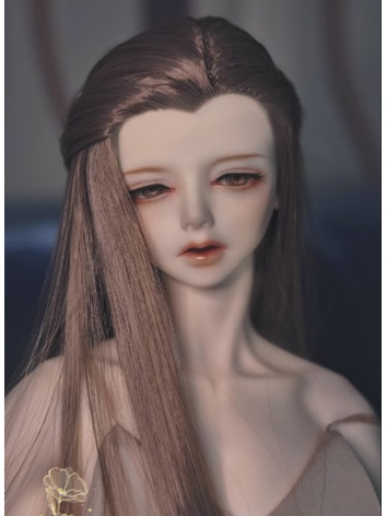 BJD SD Doll Wig High Temperature Beauty Tip Embryo Styling Hair Ball-Jointed Doll