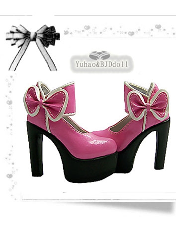 Bjd Shoes High Heel Butterfly Shoes 8712 for SD Size Ball-jointed Doll