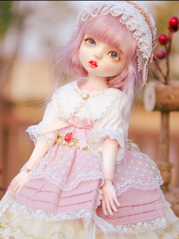 BJD Clothes Tea Party Dress for YOSD Size Ball-jointed Doll