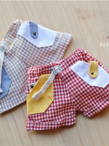 BJD Clothes Plaid Shorts for YOSD Size Ball Jointed Doll