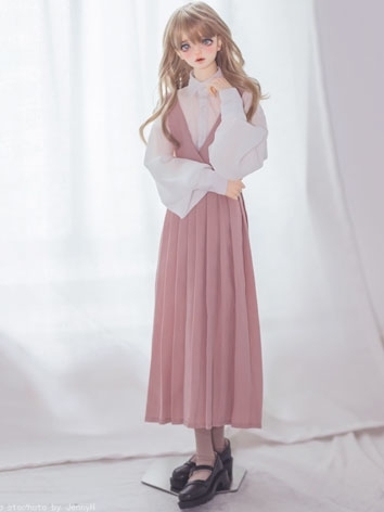 BJD Clothes Suspender Skirt T-shirt Suit T017 for MSD SD 70cm Size Ball-jointed Doll