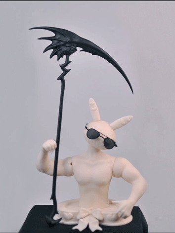 BJD Black White Sickle for MSD/YOSD Ball-jointed doll