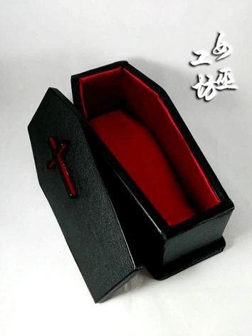 BJD Vampire Coffin for MSD/YOSD/OB11 Ball-jointed doll