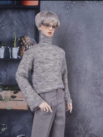 BJD Clothes Male Turtleneck Sweater for MSD/SD/70cm/75cm Size Ball-jointed Doll