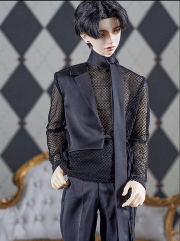 BJD Clothes Strap Coat for SD17/POPO68/ID75 Ball-jointed Doll