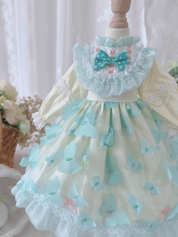 BJD Clothes Butterfly Dress Set for SD/MSD/YOSD/BLYTHE Size Ball Jointed Doll