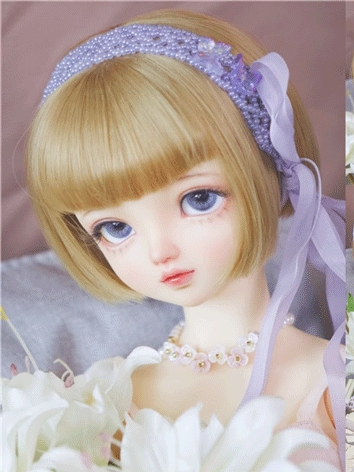 BJD Doll Accessories Bead Lace Hair Accessory for SD/MSD Ball Jointed Doll