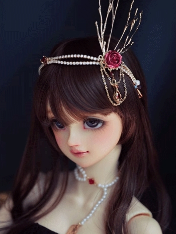 BJD Doll Accessories Hairband Necklace for SD Ball Jointed Doll