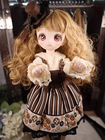 BJD Clothes Punk Time Traveller Suit for MSD/MDD Size Ball Jointed Doll